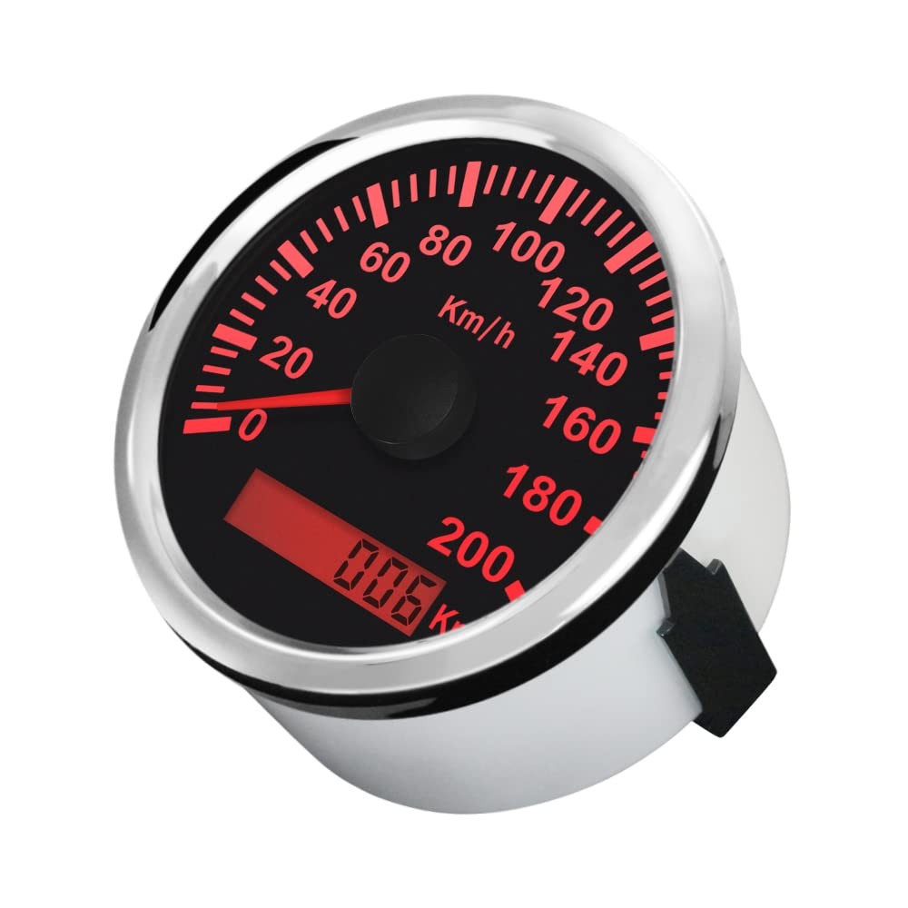Waterproof GPS Speedometer for Car Motorbike Buggy 200KM/H Digital Odometer