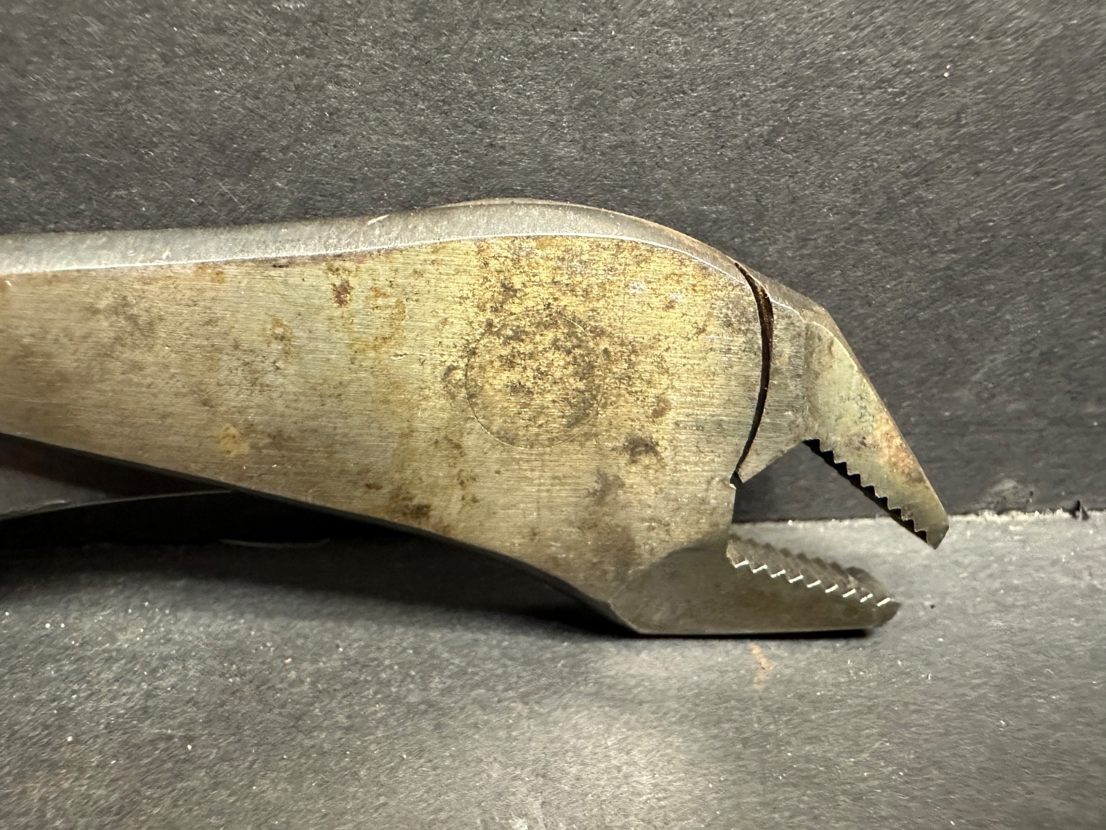 VINTAGE U.D.F&T CO. UTICA #522-7 1/2 PLIER WRENCH