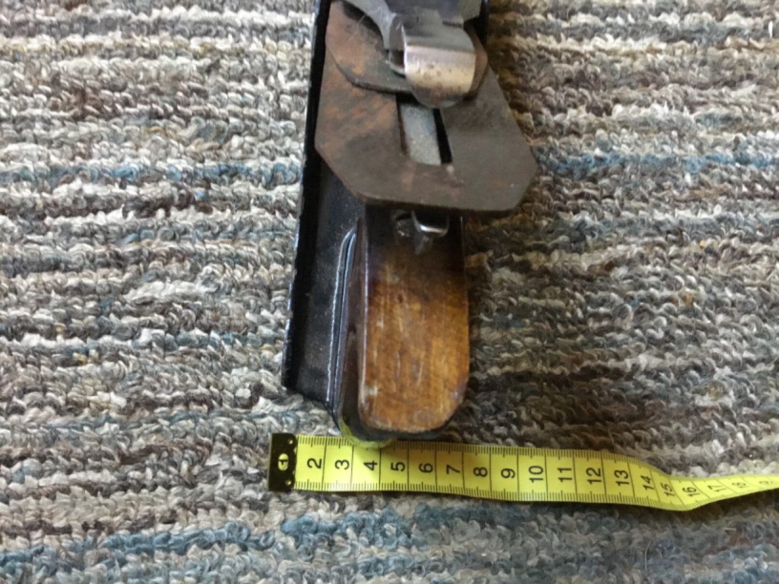 Silverline Carpenters No. 4 Hand Smoothing Plane Carpentry Tool -(vintage)