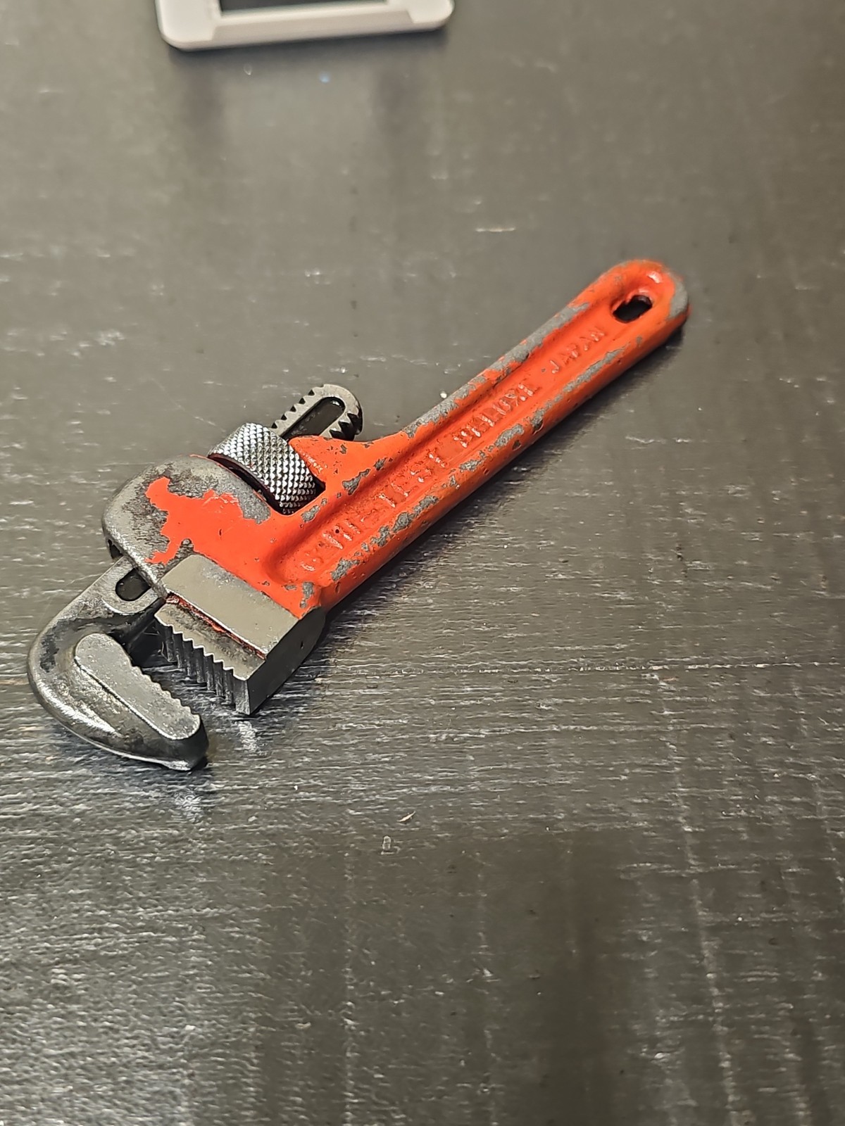 Vintage Hi-Test Deluxe 6-inch Heavy-Duty Pipe Wrench Forged Steel Japan