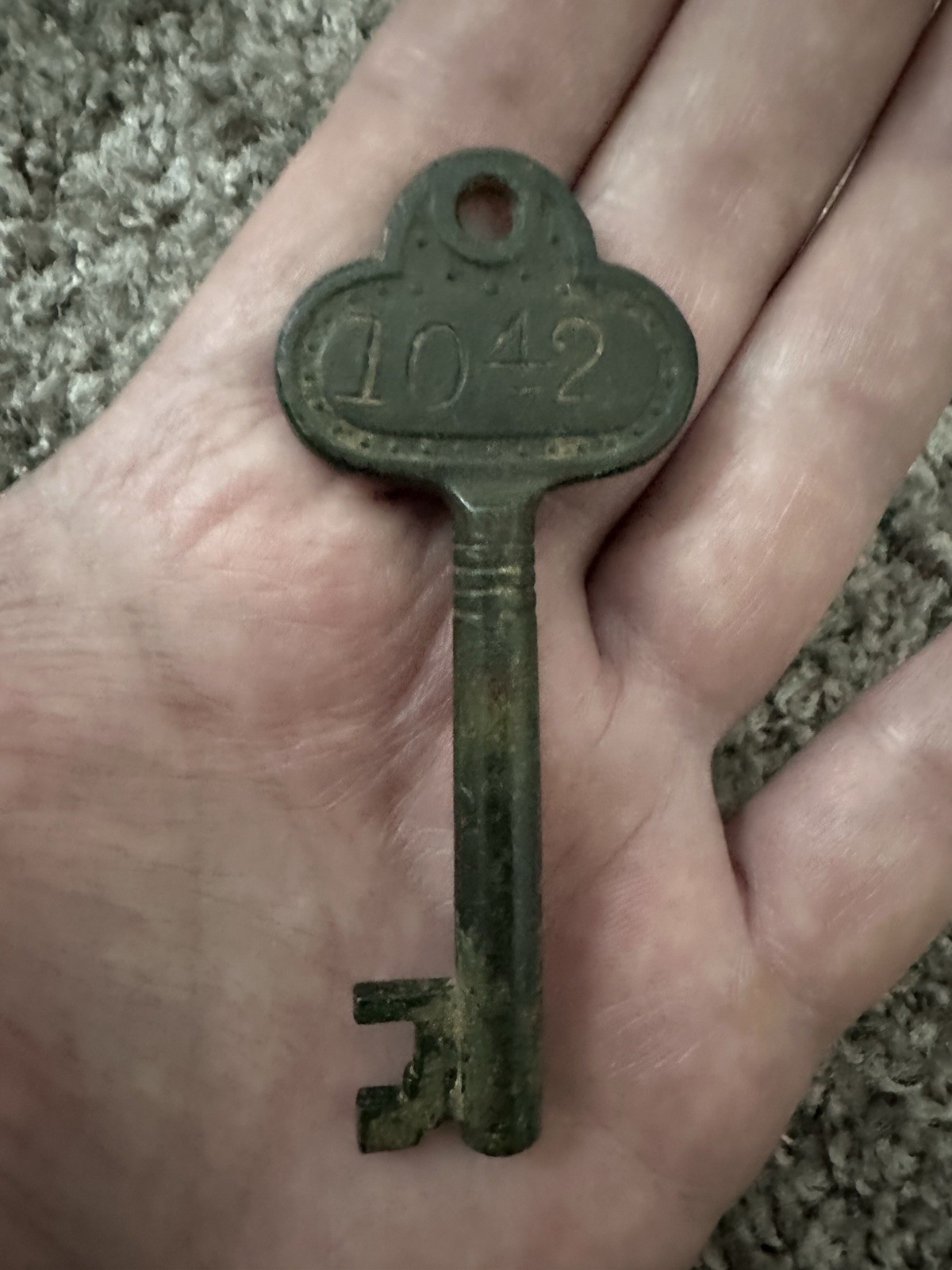Antique Yale and Towne Hotel Skeleton Key Marked New York Very Rare Early Key