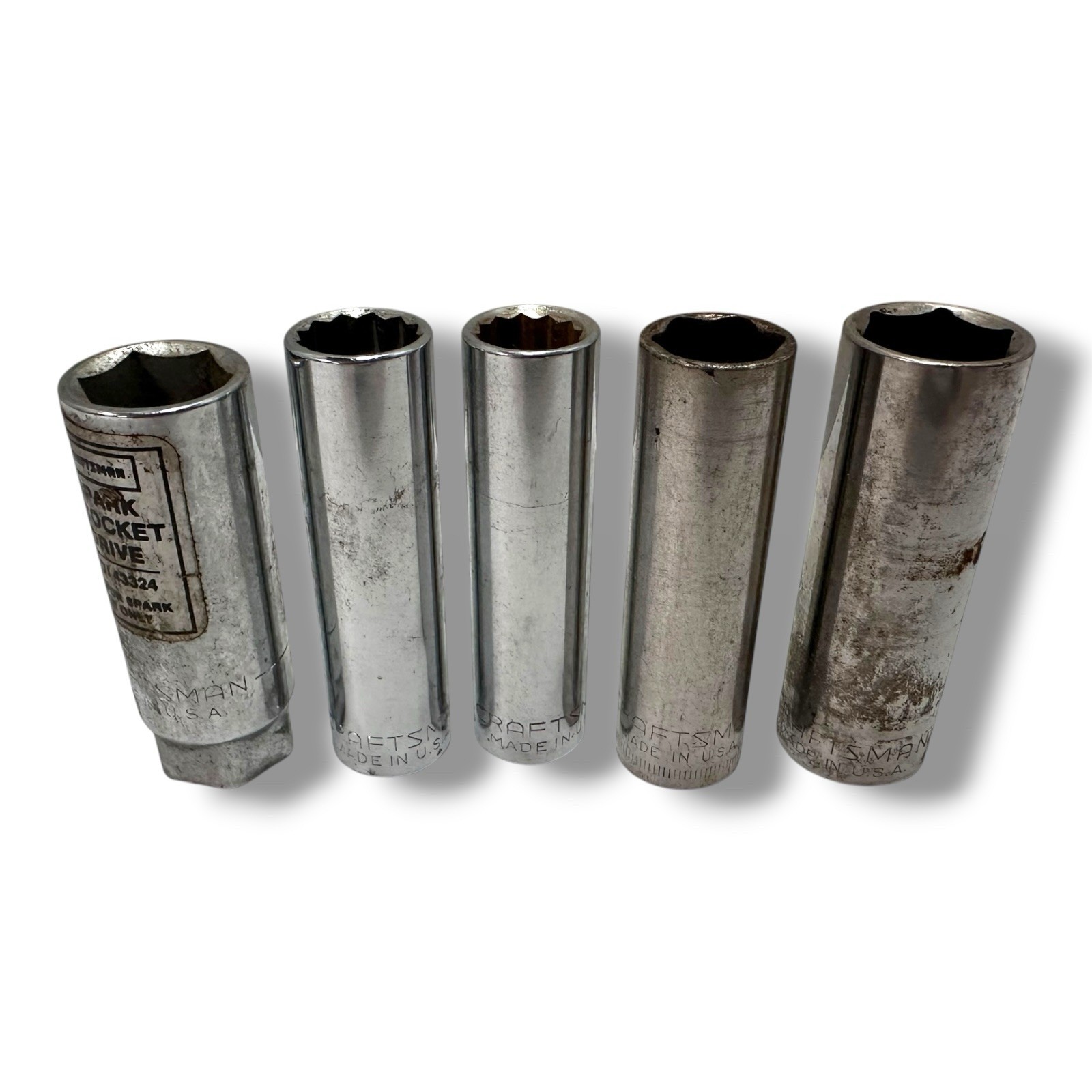 Lot Of 41 Vintage Craftsman Assorted Socket Lot Made In USA