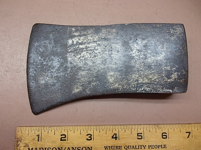 Vintage Unbranded 2 1/2 Lb. Axe Head w/4″ Edge VG Cond. Stamped ‘2 1/2 China’