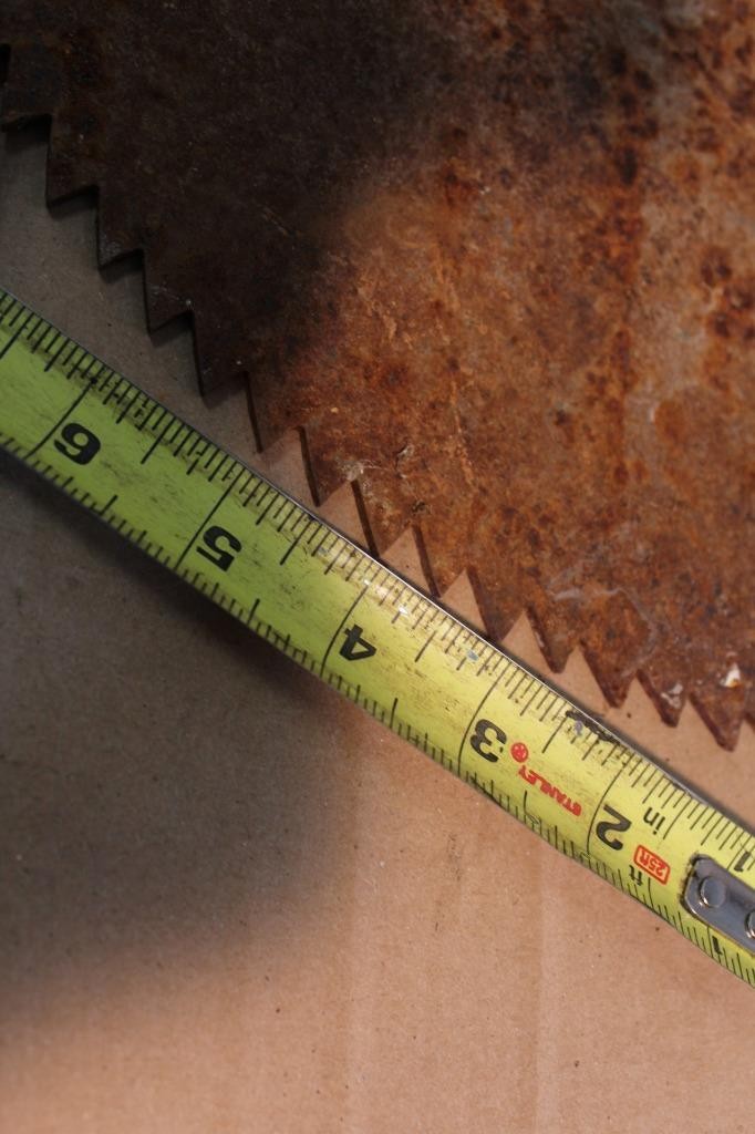 vintage17.5 inch saw blade