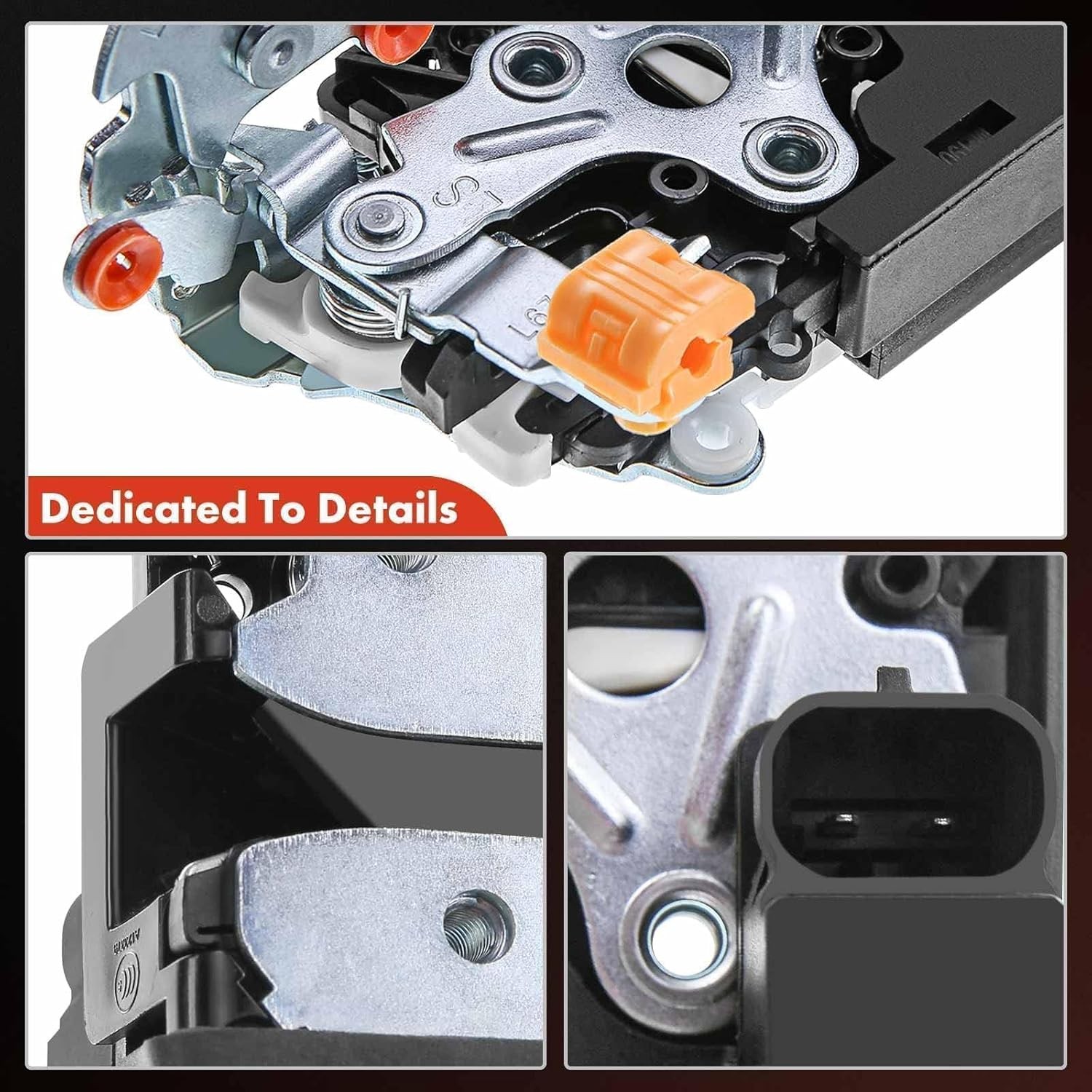 A-Premium Door Lock Latch Actuator Compatible with 2000-2007 Cadillac Escalade &