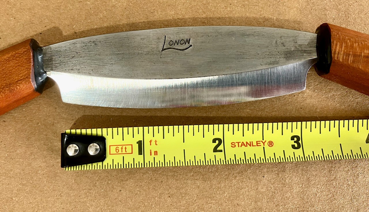 Jason Lonon Tools Push/Pull Shave also can be called a Mini Draw Knife