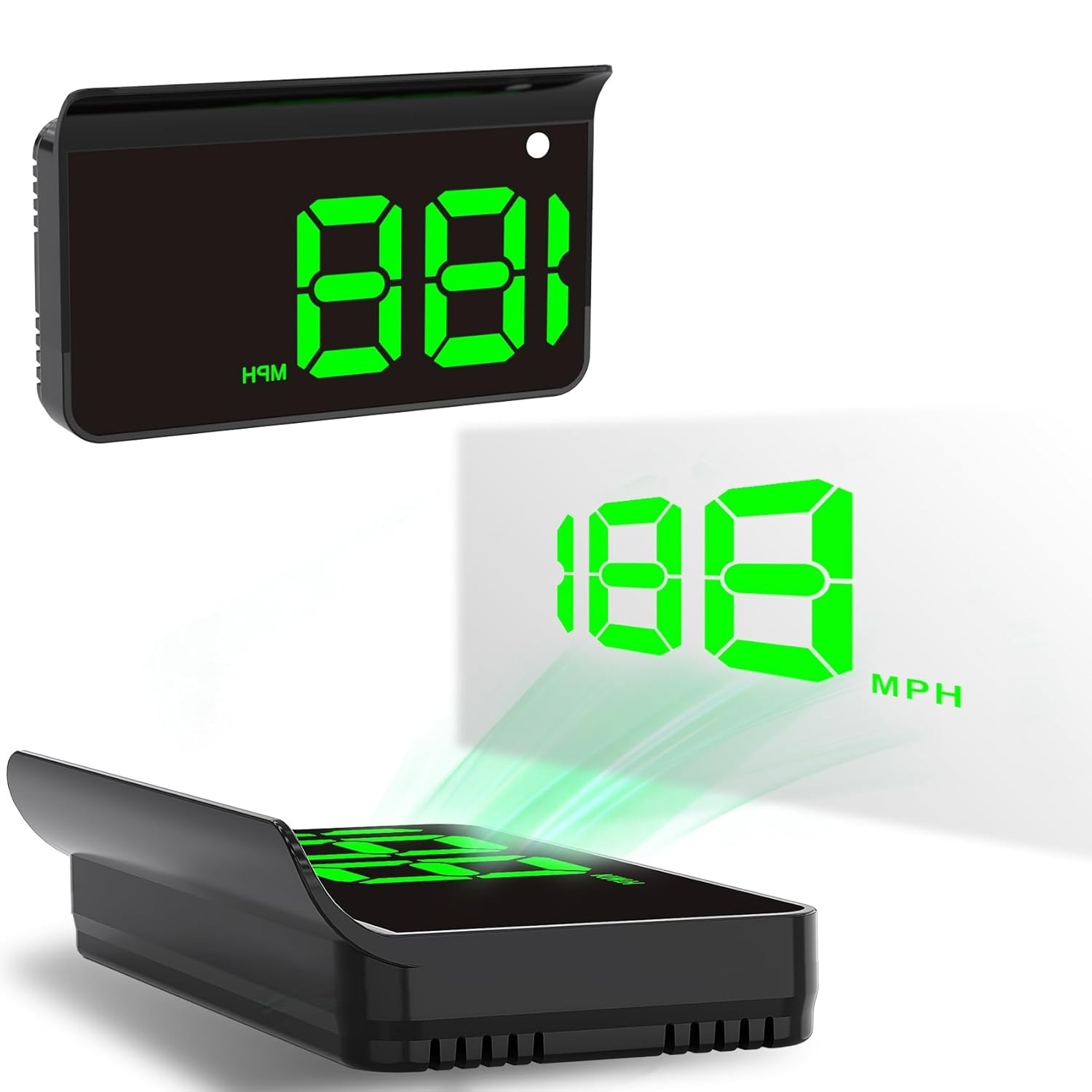Heads up Display for Cars,Car HUD,Head up Display for Car,Digital GPS ,USB Ca…