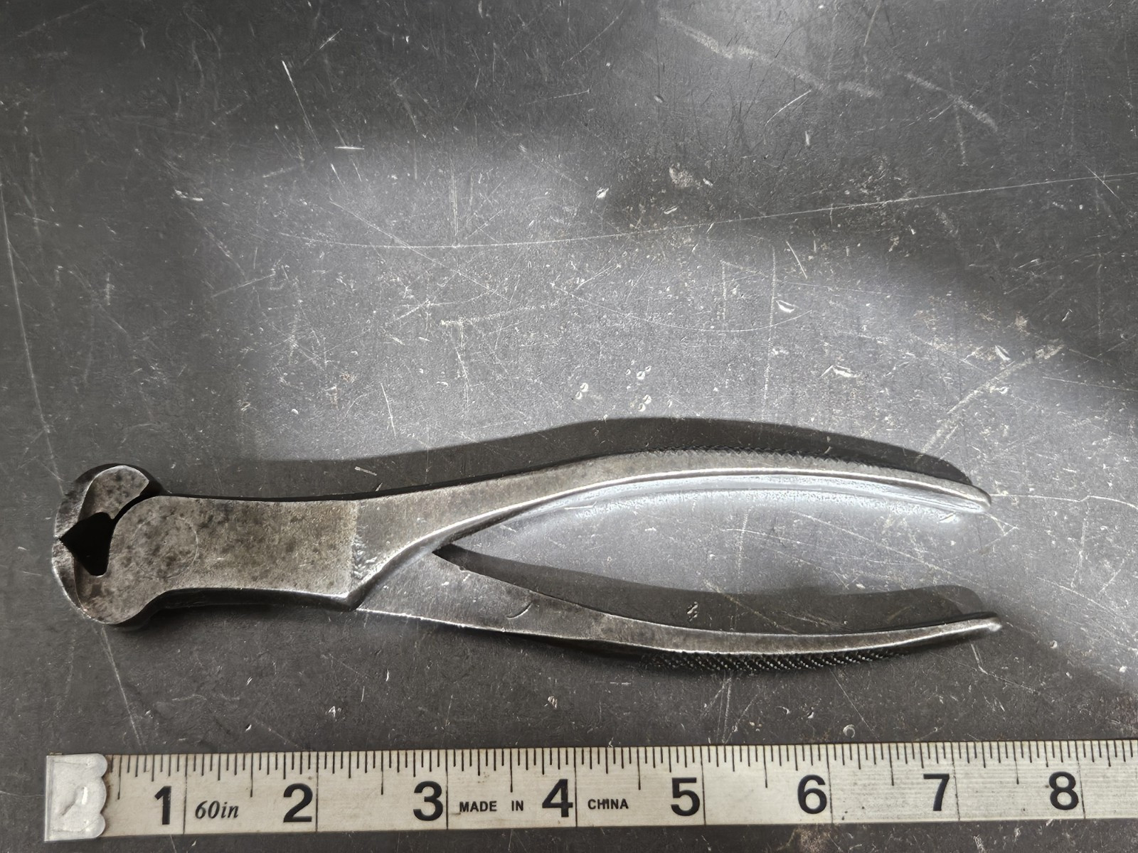 VINTAGE UTICA TOOLS No. 60-7 END CUTTING NIPPER PLIERS