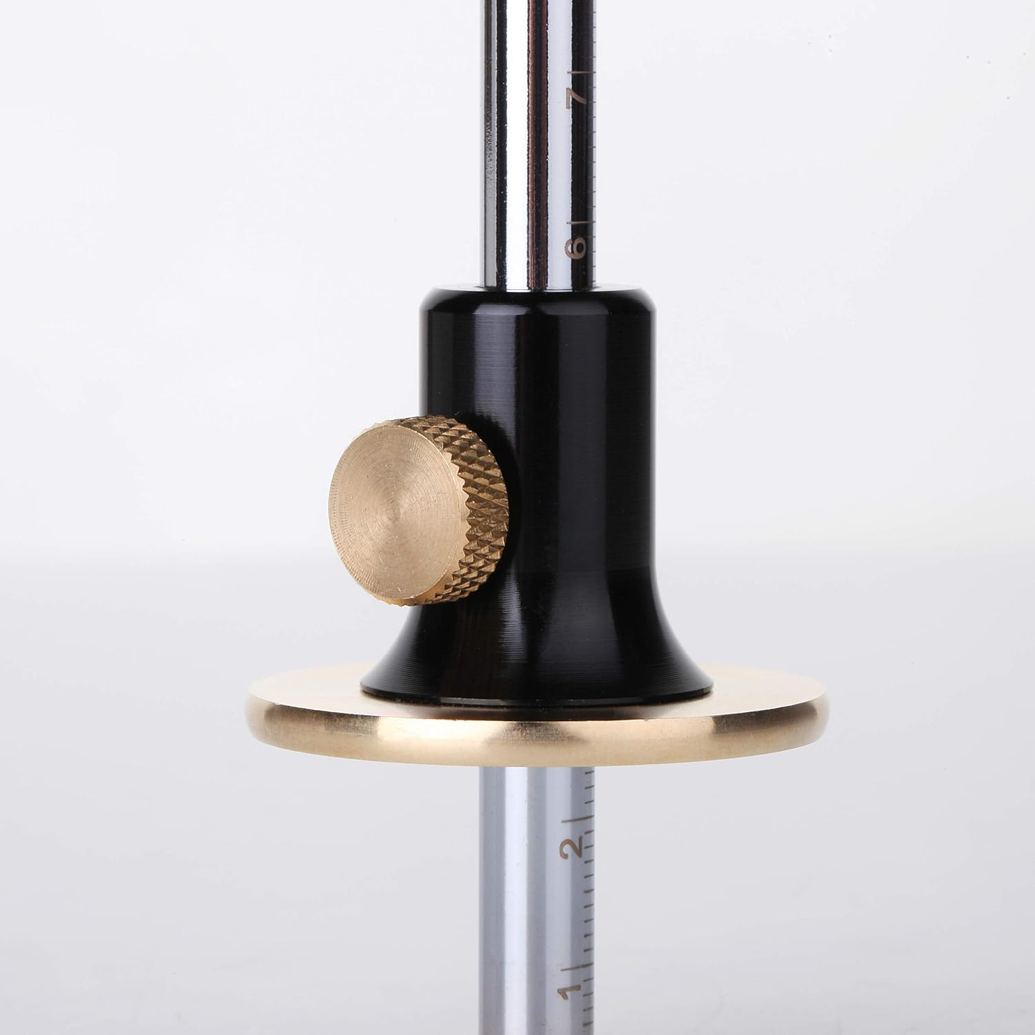 Wheel Marking Gauge, 2 Extra Blades, Laser Engraved Graduations, Solid Brass Fac