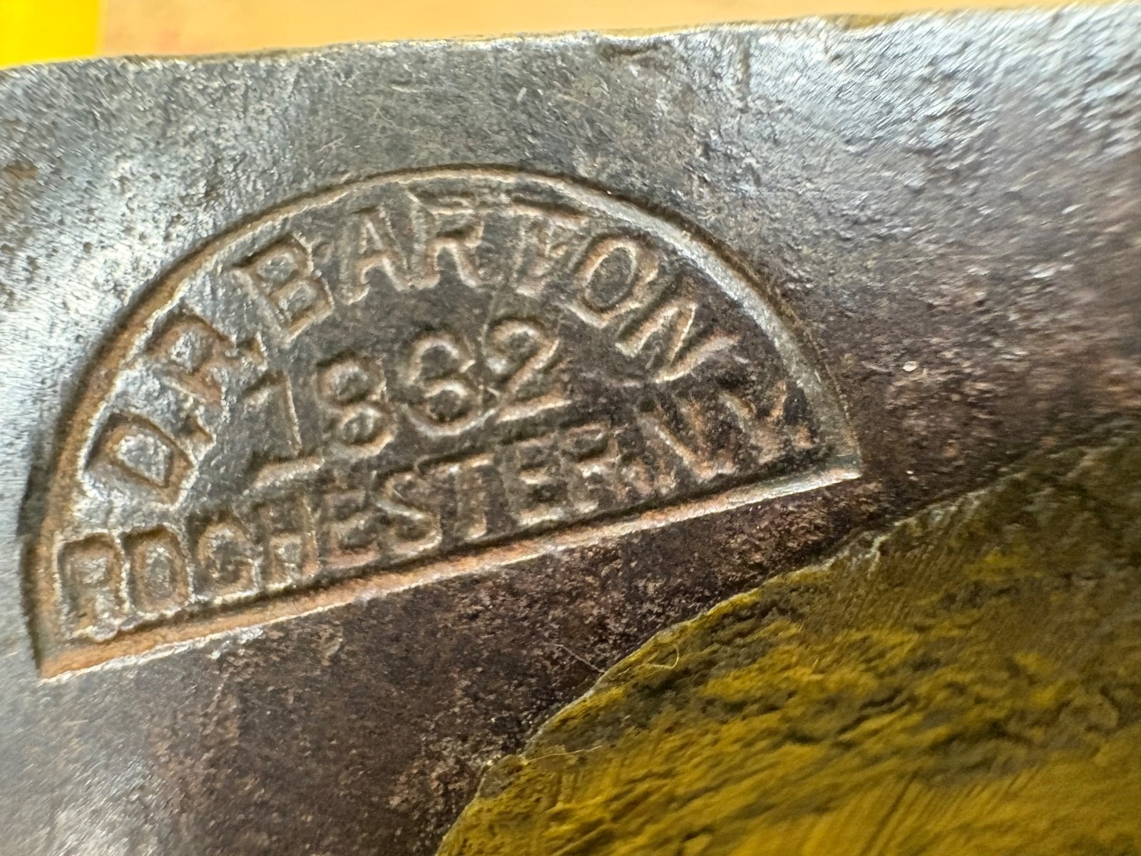 D.R. BARTON ADZE vintage woodworking tool hammer