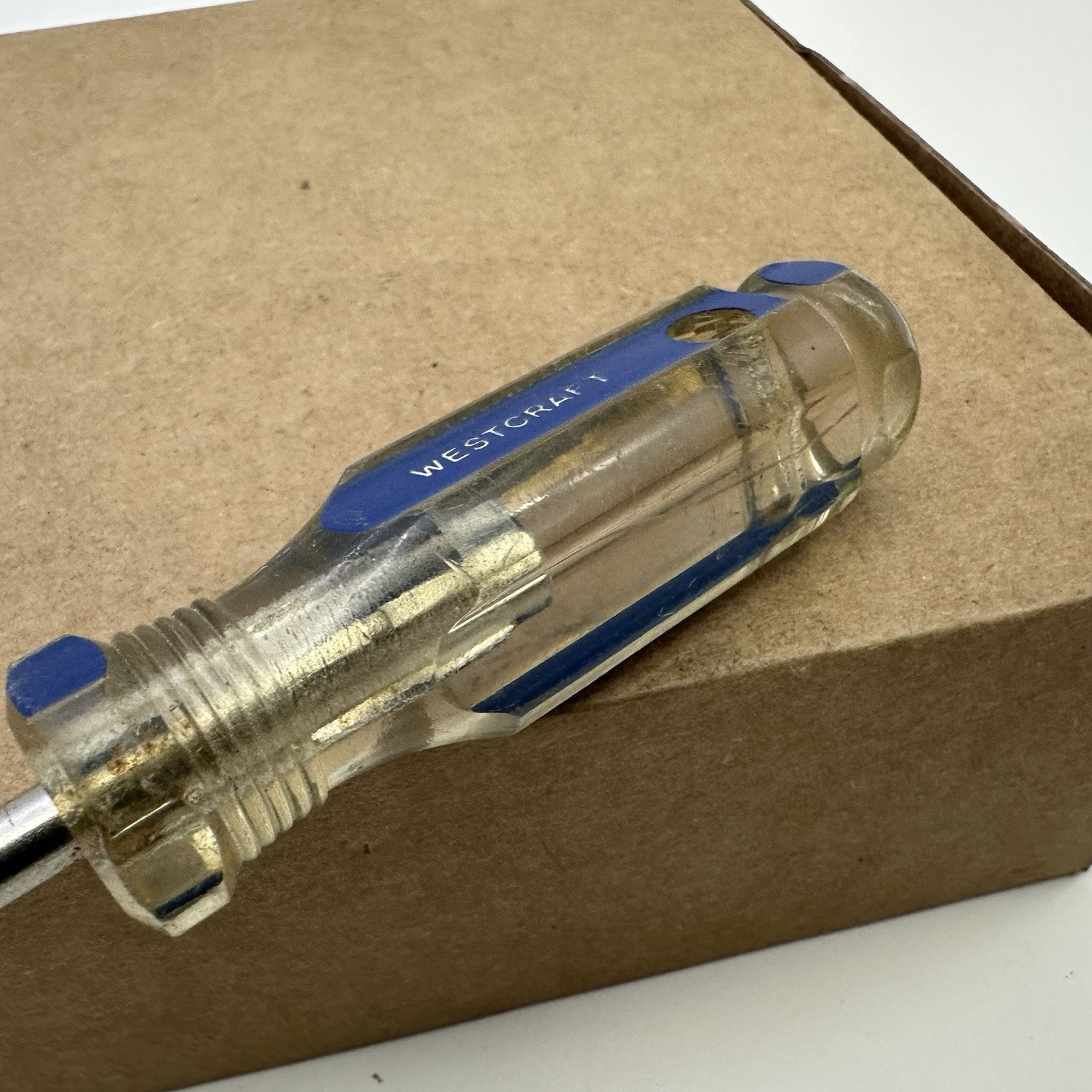 Westcraft Flathead Slotted Screwdriver Model H1724 Made In USA 7” OAL 3.5” Shaft