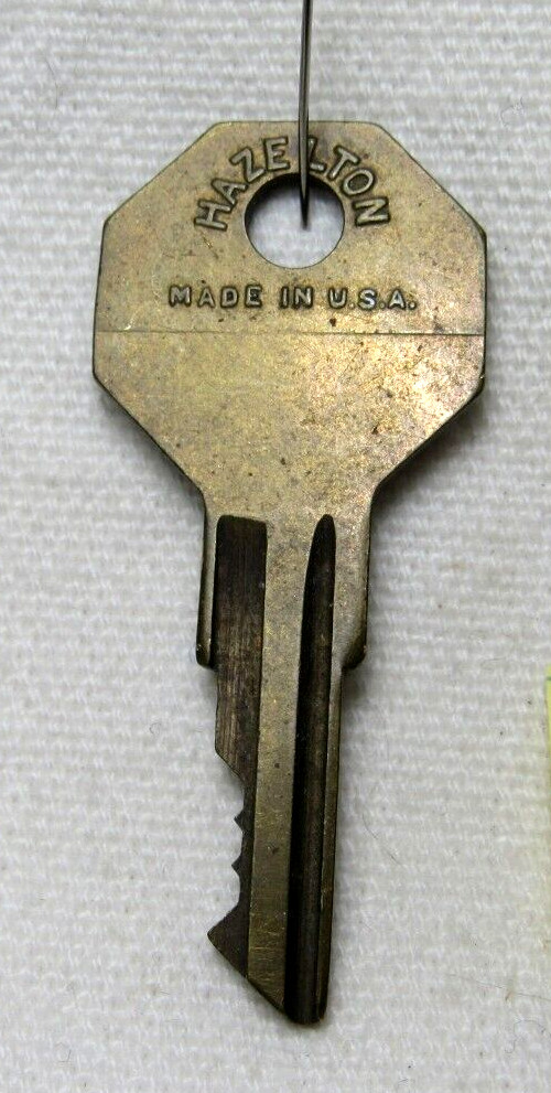 Vintage Hazelton Brass Key “MOORE’S 2107 N. E. Union Portland Or ” Key USA