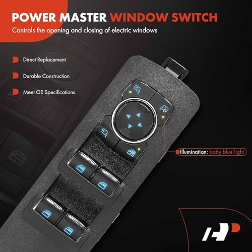 Master Power Window Switch Compatible with Ford F-150 F150 2015-2020,