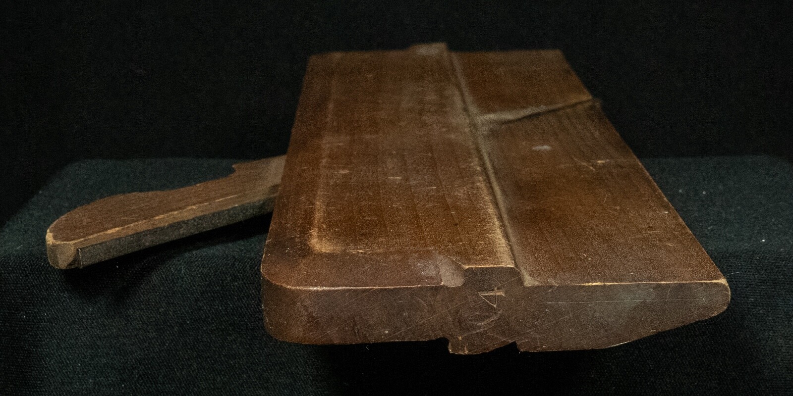 Antique Wood Molding Plane 9.5″ Long #4 E & C Carter Troy NY Wm. G.