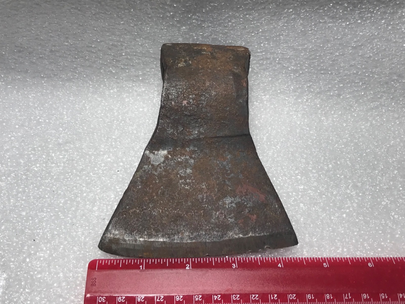 Vintage USSR Axe Head 1400g Soviet Hatchet Steel Ready Use Camping Bushcraft