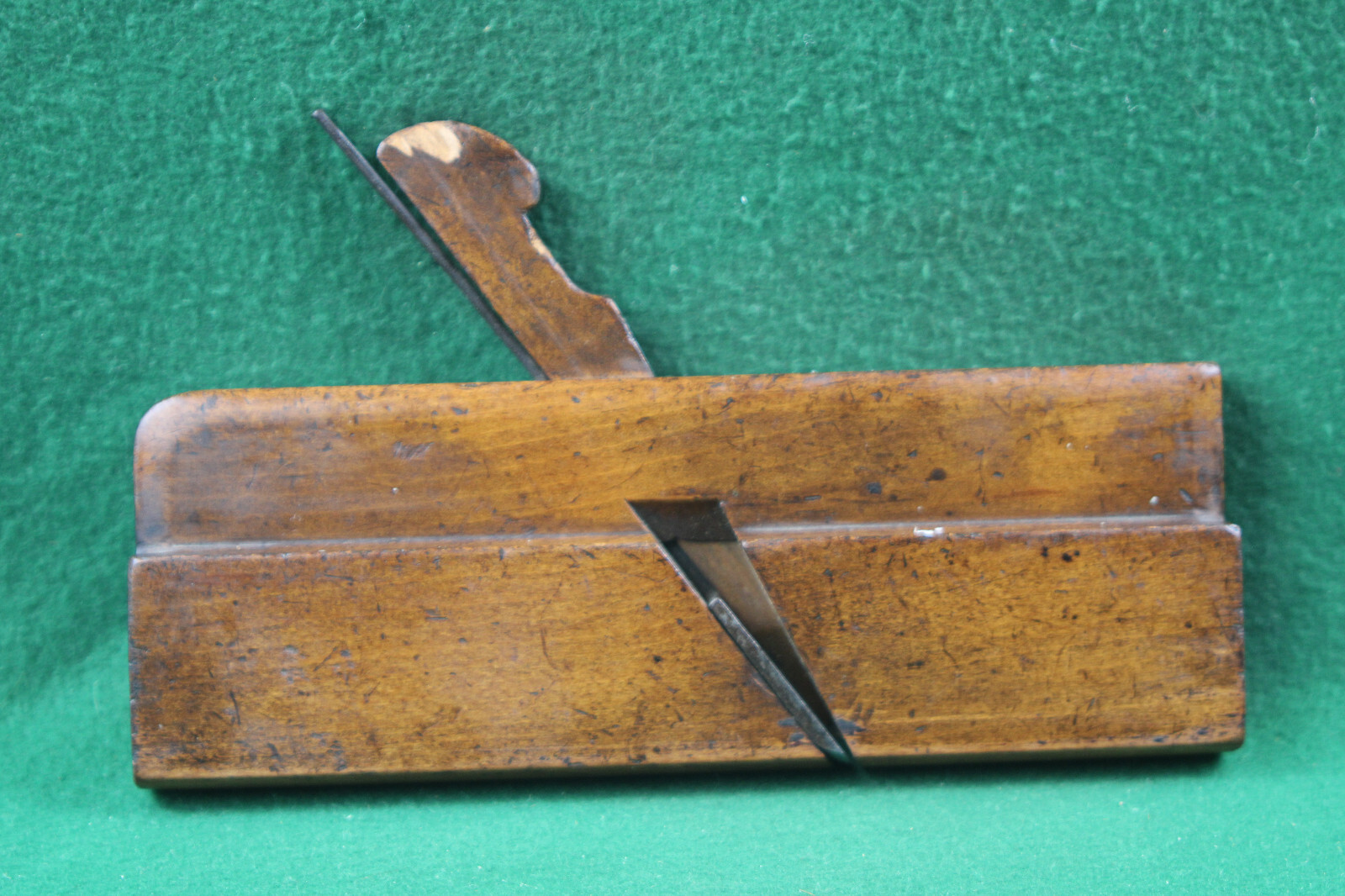 Antique Vintage Ca 1818 W. Parkes, Birmingham Eng 1-1/4″ ROUND Plane Inv#EB193