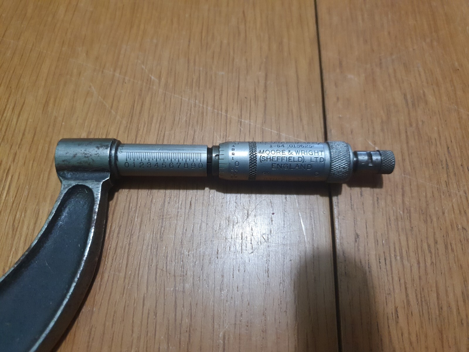 Vintage Moore & Wright Vernier 3″-4″ No.966 (G2D12)