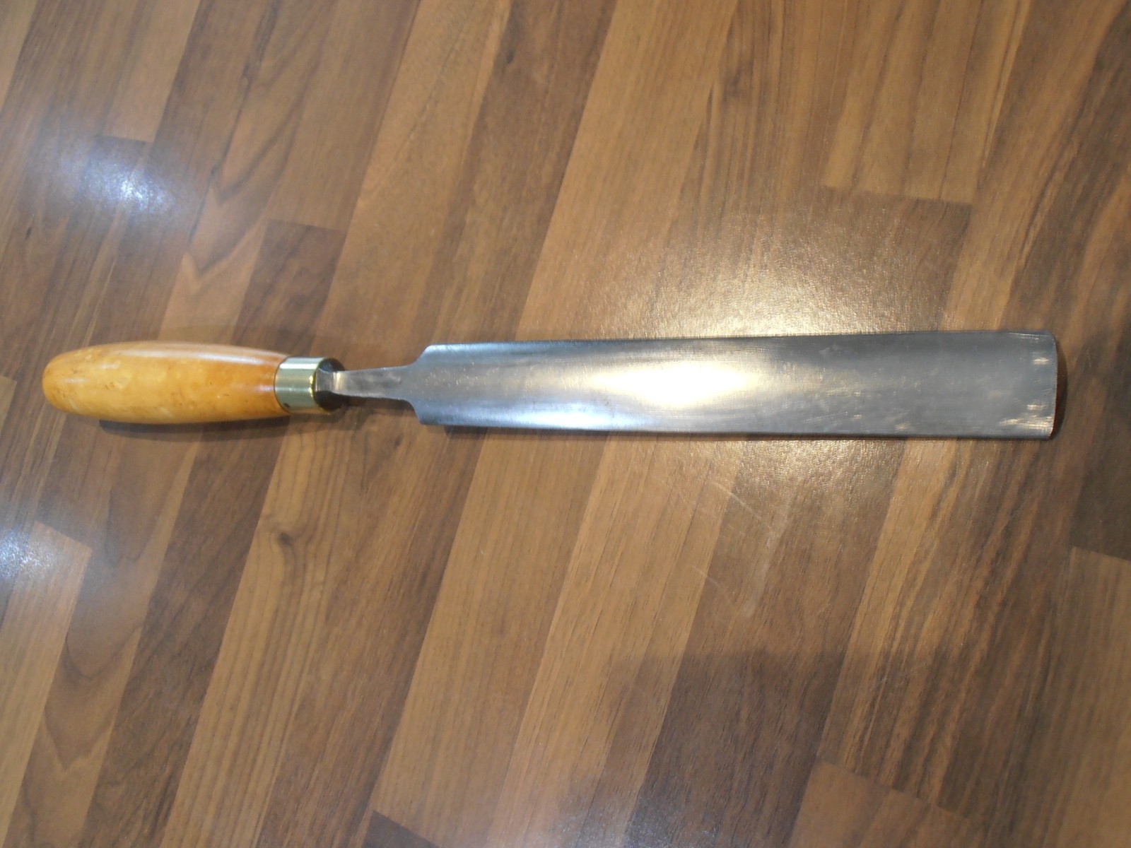 Vintage I Sorby Shallow Gouge Pattermakers Chisel 1 1/8″
