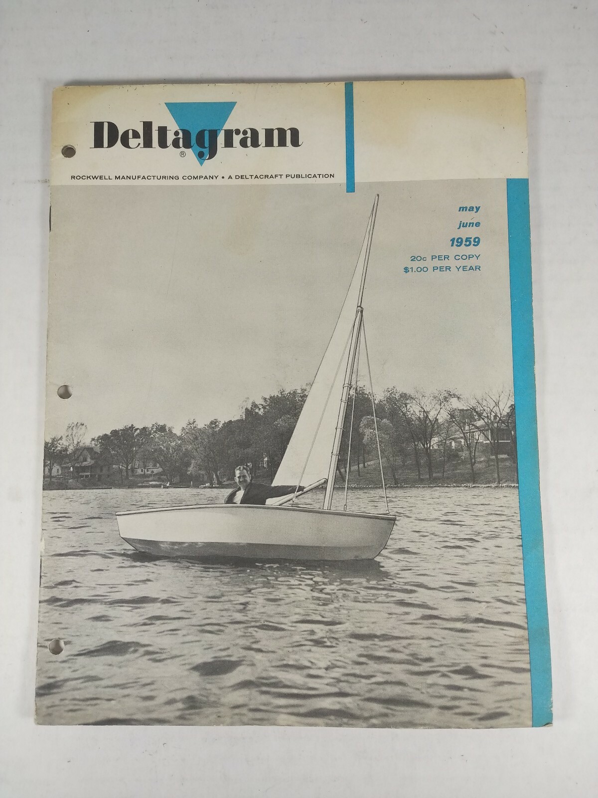 Rockwell Manufacturing Delta Power Tools May/June 1959 DELTAGRAM Brochure