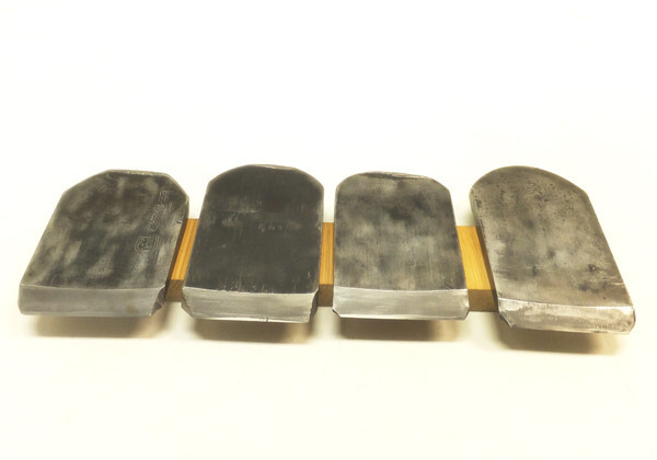 Lot 4 Blade Only 赤富士 宗廣 鬼龍 古式鍛錬 Japanese Style Wood Plane KANNA Blade Set