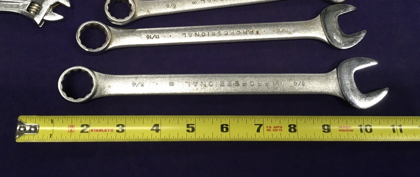 Lot of VTG Standard & Metric USA Craftsman, Proto, Crescent Tool BUNDLE!