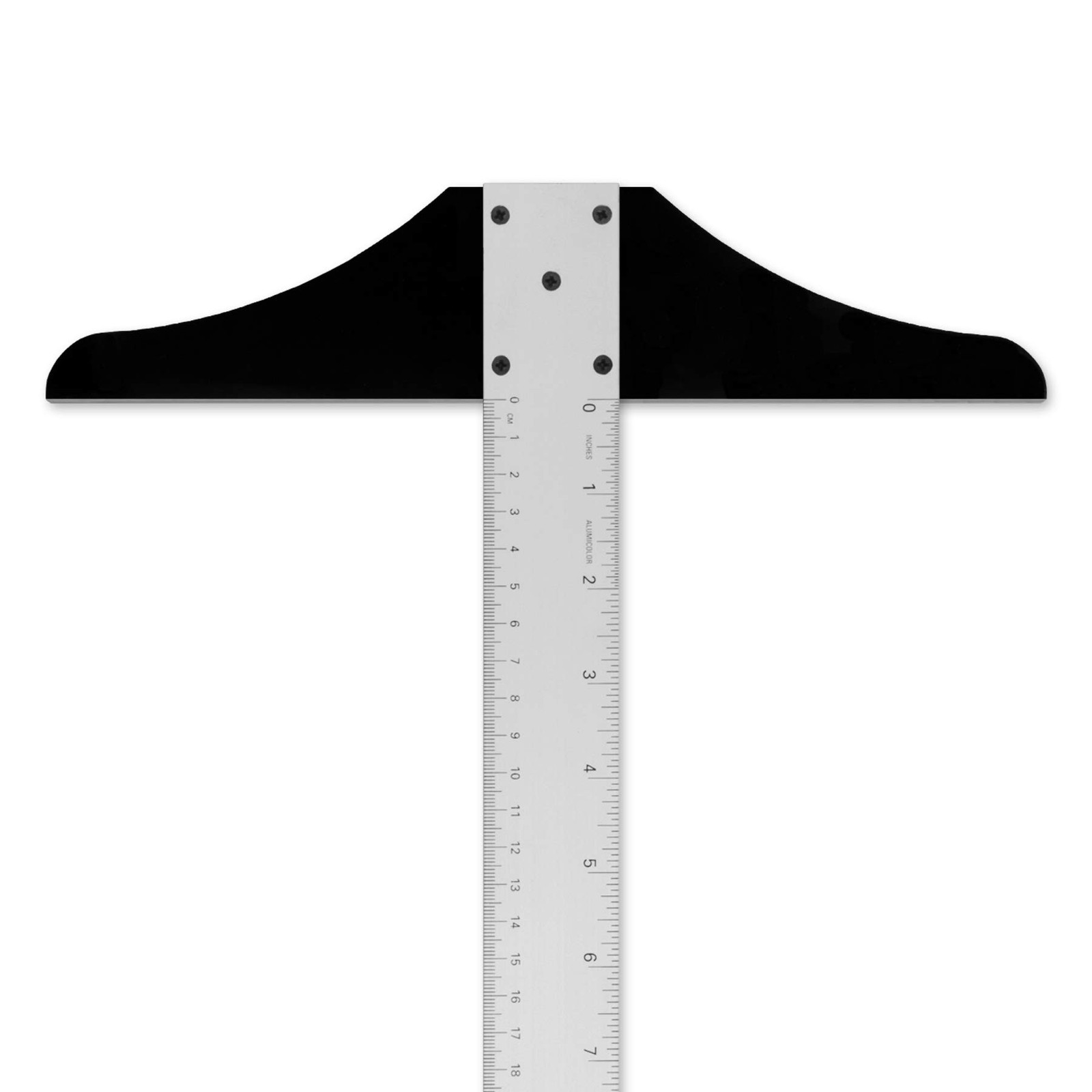 Alumicolor 24-inch Non Slip Standard Aluminum T-Square for Art Framing & Draf…