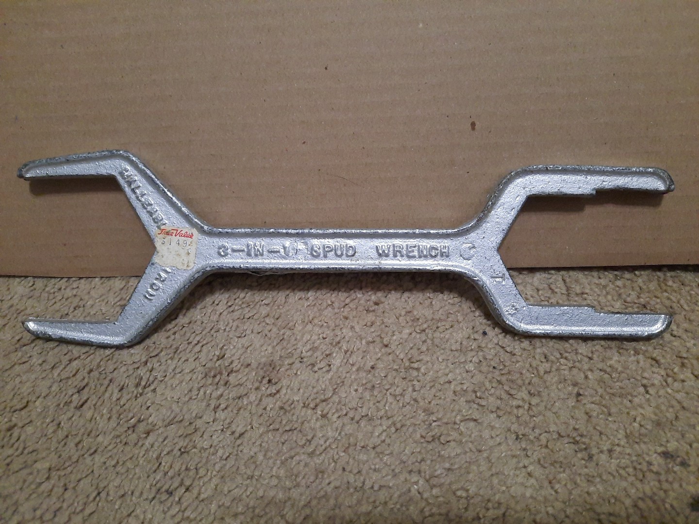 Vintage 3 In 1 Spud Wrench No 3001 Chicago Specialty MFG