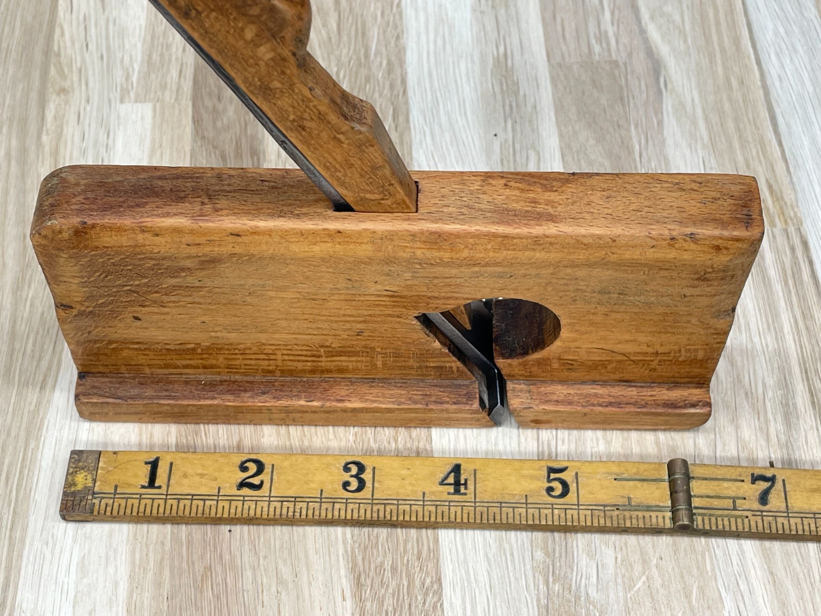 Vintage C Nurse Rebate Plane Edge Plane Coach Maker Carpenter Old Tool