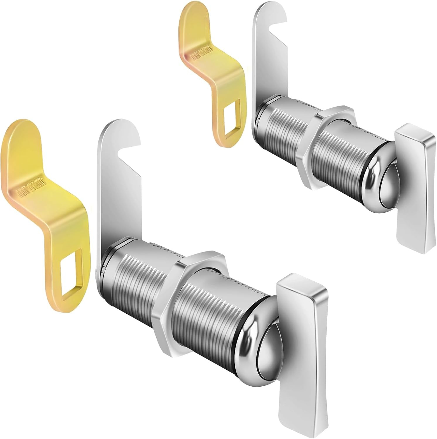 Sartartue Thumb Cam Locks – 2 Inch, Extra Long RV Storage Locks – Keyless Non-Lo