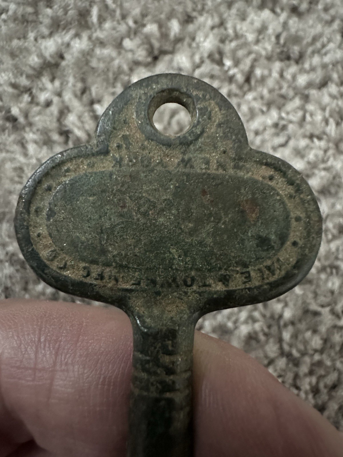 Antique Yale and Towne Hotel Skeleton Key Marked New York Very Rare Early Key