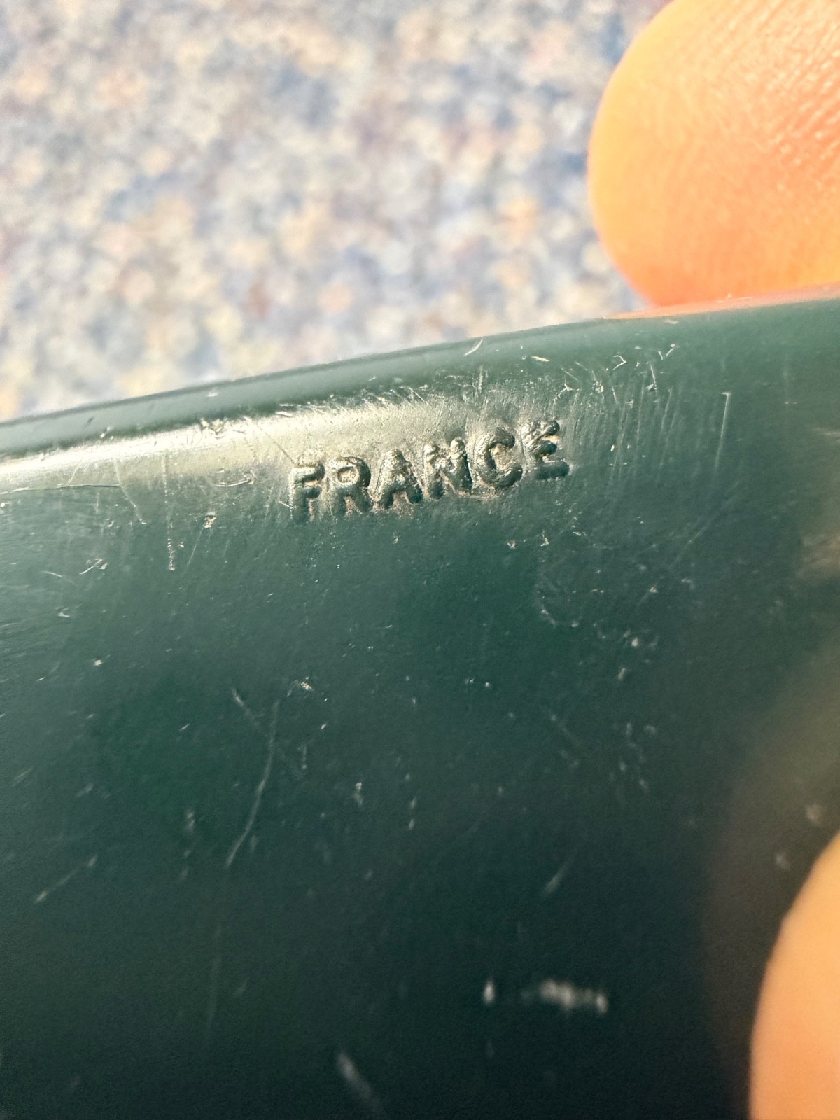 Vtg SK 81002 Sure-Grip slot-head screwdriver, France, green handle, vg condition