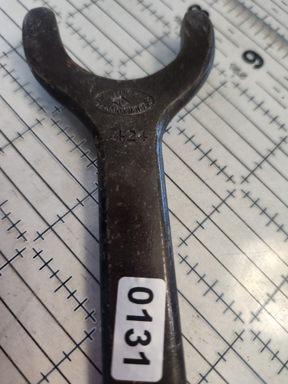 Vintage J. H. Willaims 424 Spanner Wrench Early USA Made Tool RARE