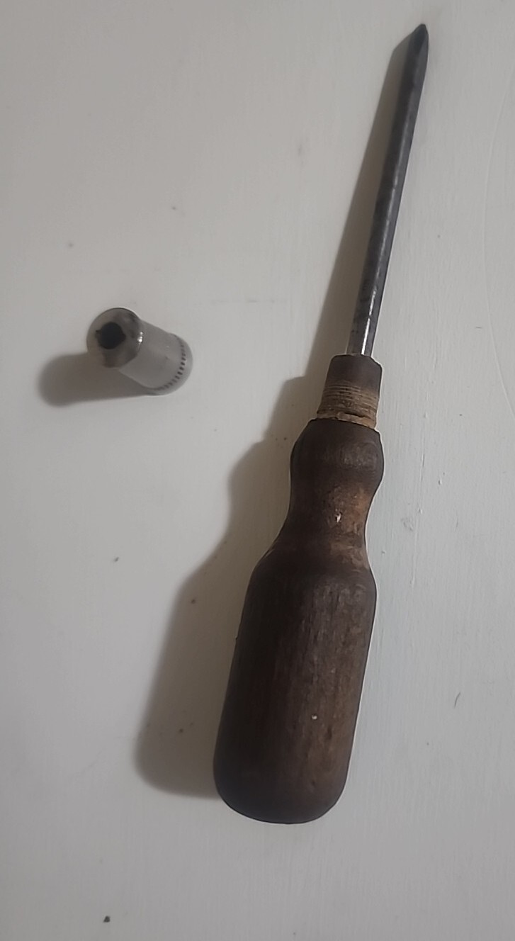 Vintage Phillips No. 1 License #1 Screwdriver Wood Handle USA Collectable Tool
