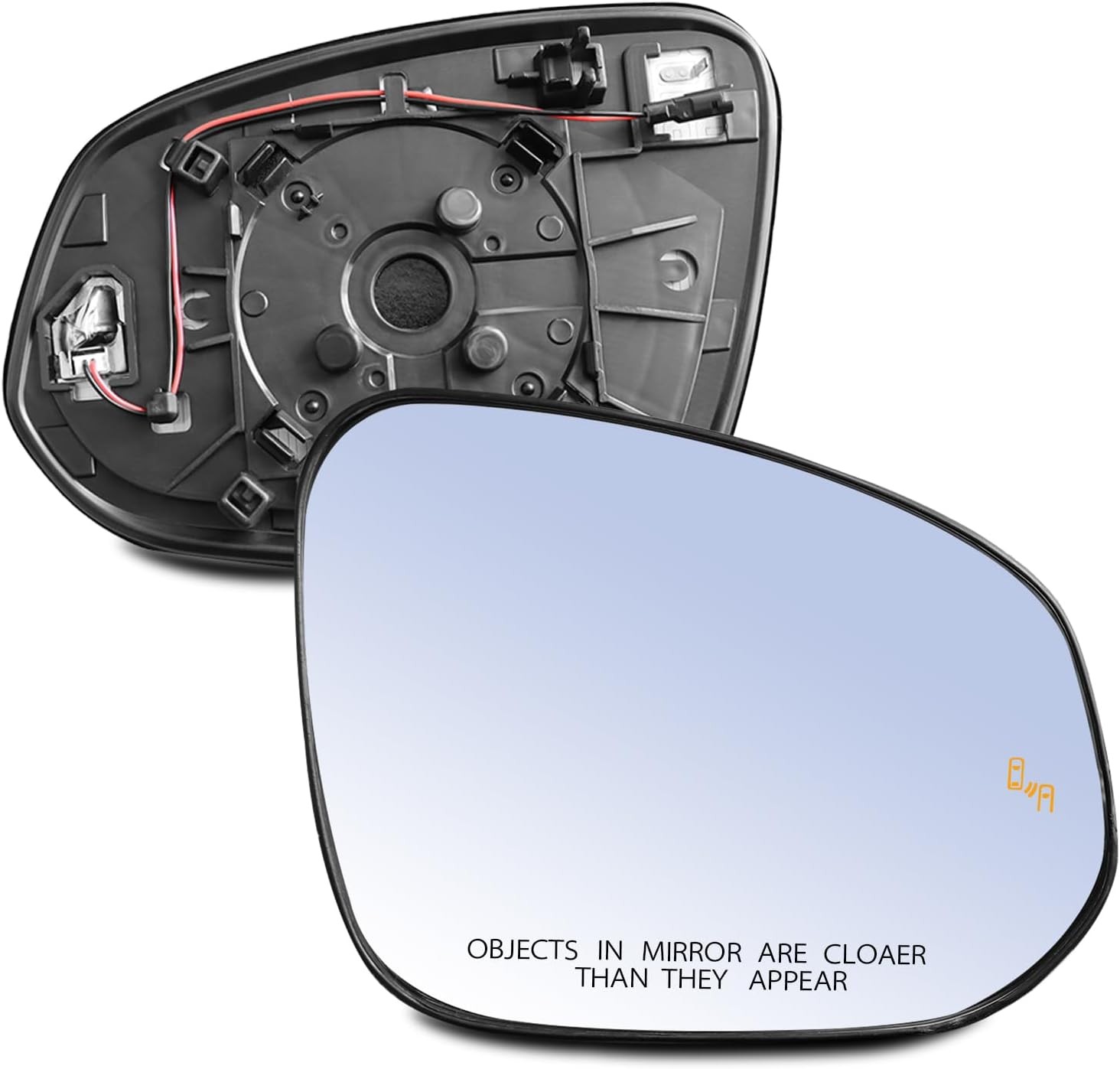 Passenger Mirror Glass Toyota RAV4 Tacoma 4Runner Heated