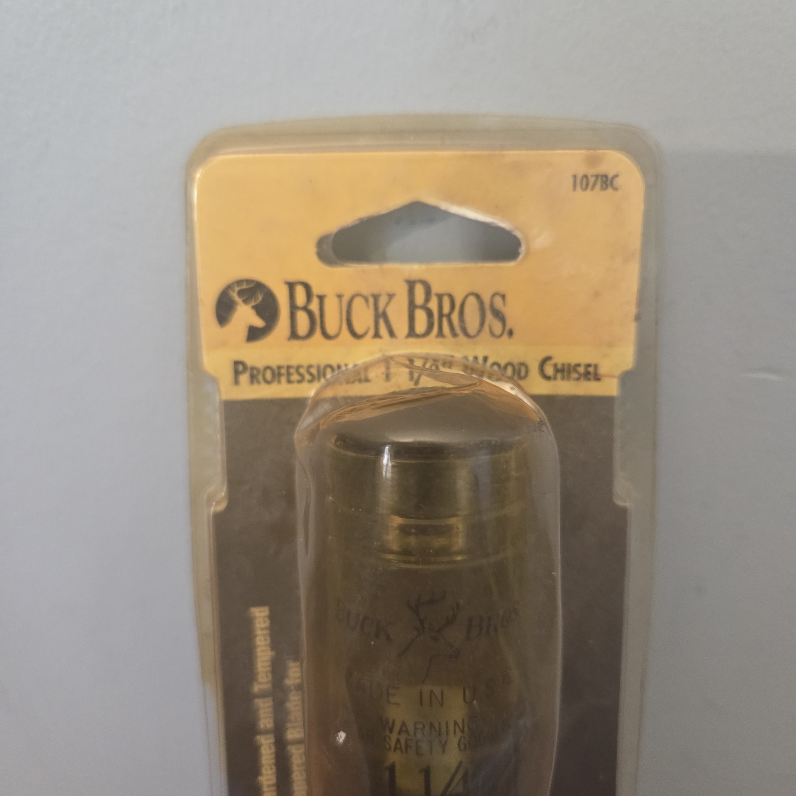 Buck Bros 1 1/4″ Wood Chisel Hand Tool No 107BC USA NEW Woodworking