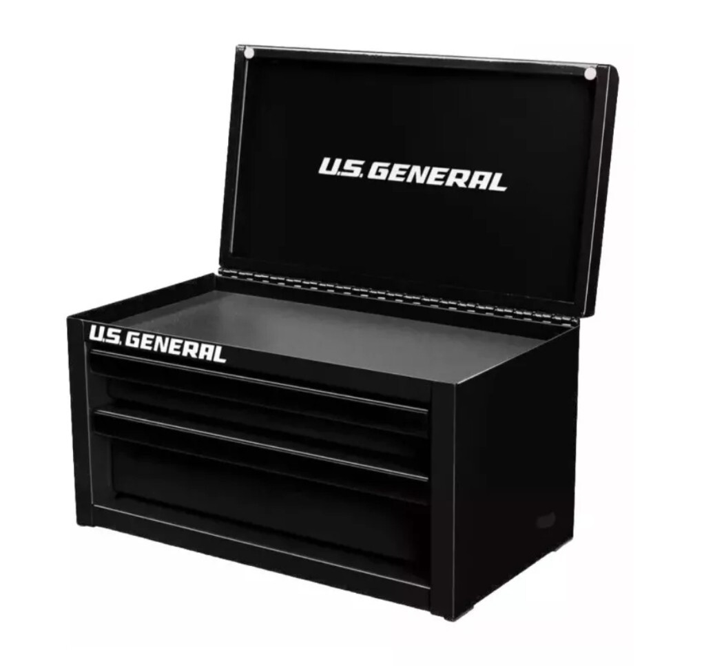 6 US General Mini Toolboxes And 2 Kobalt Mini Toolboxes