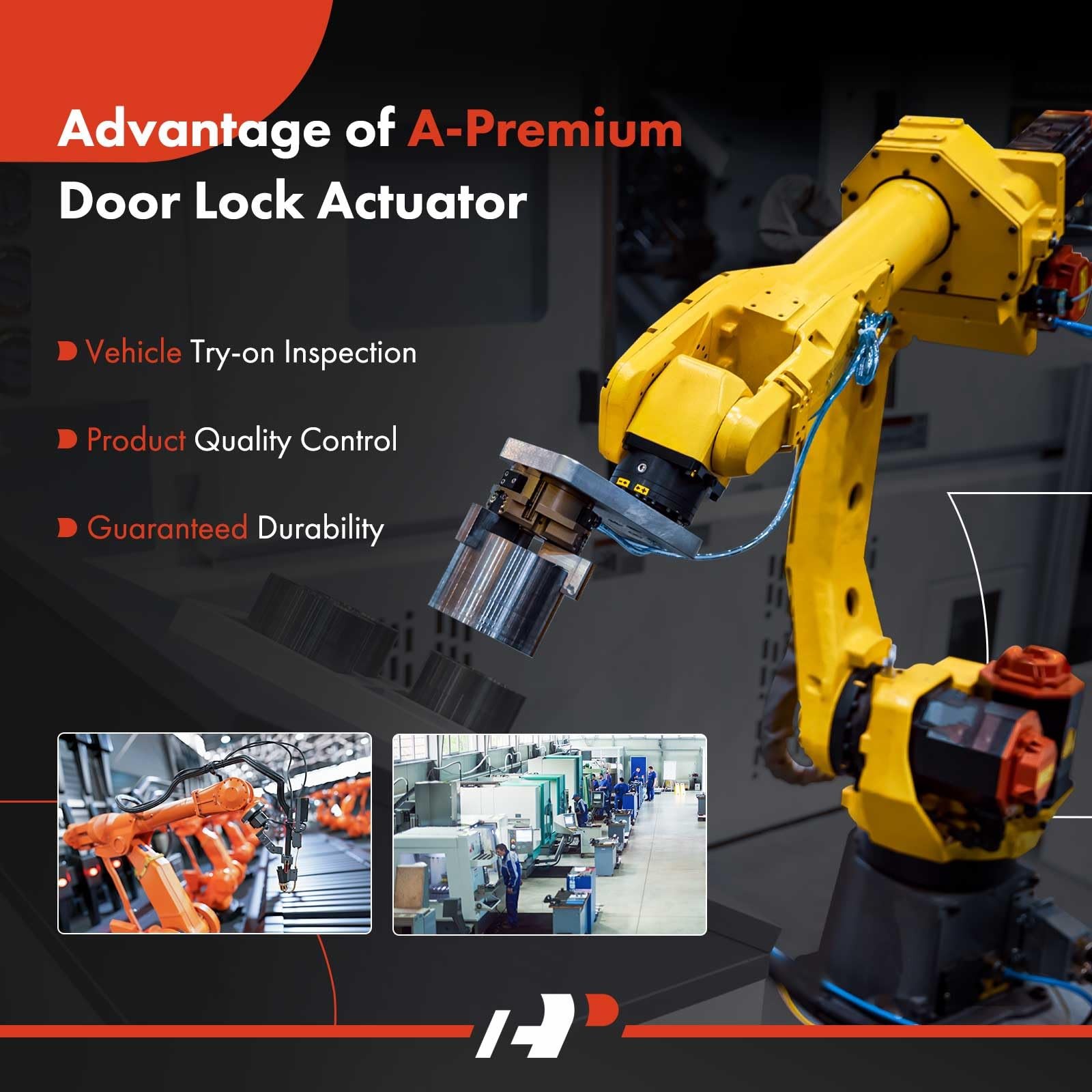 A-Premium Front Driver Door Lock Actuator Compatible with Buick Lesabre,…