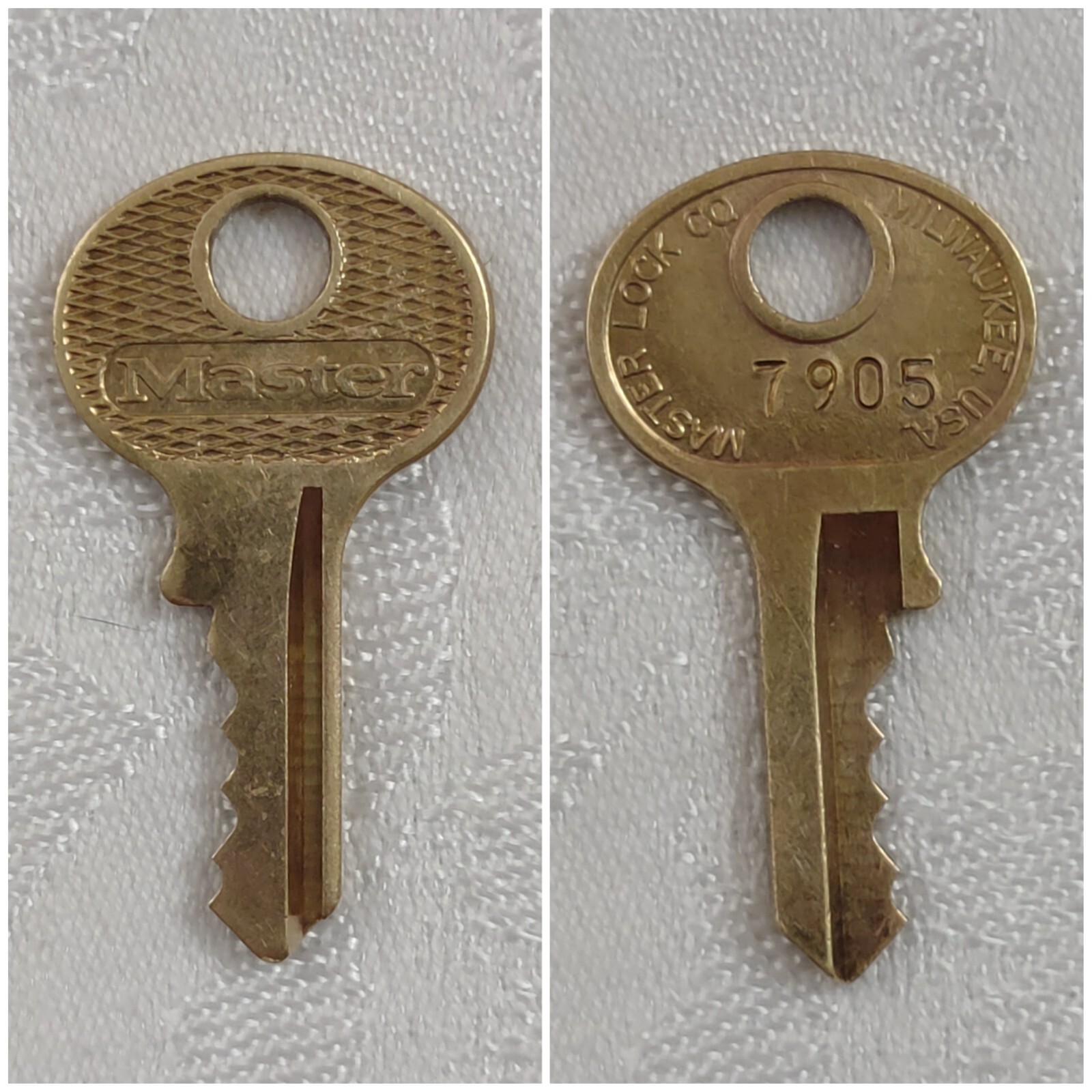 22 Vintage Brass Master Padlock Keys, 18 w/Walking Lion, Different Numbers