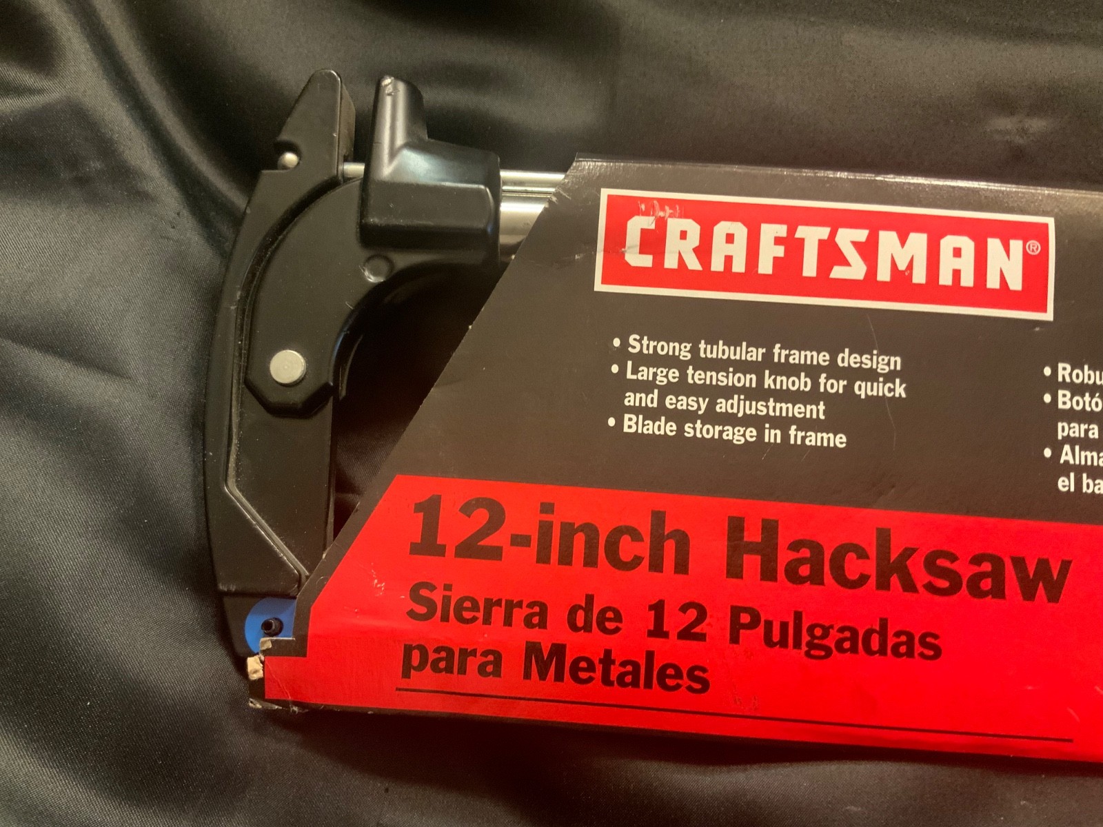 Vintage Craftsman 936133 Hacksaw 12” (NEW in original packaging) USA blue knob