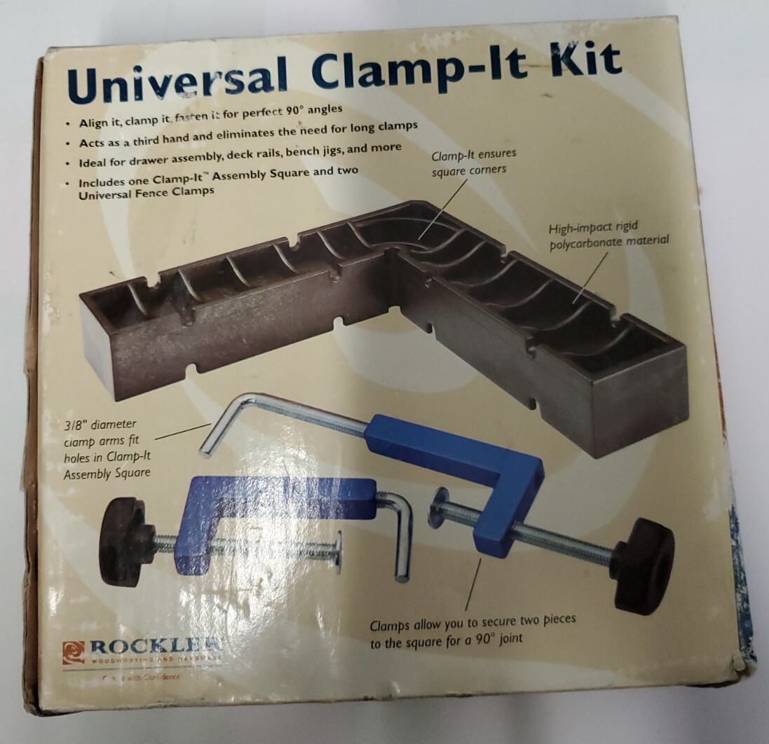 Rockler #44117 Universal Clamp-It Kit
