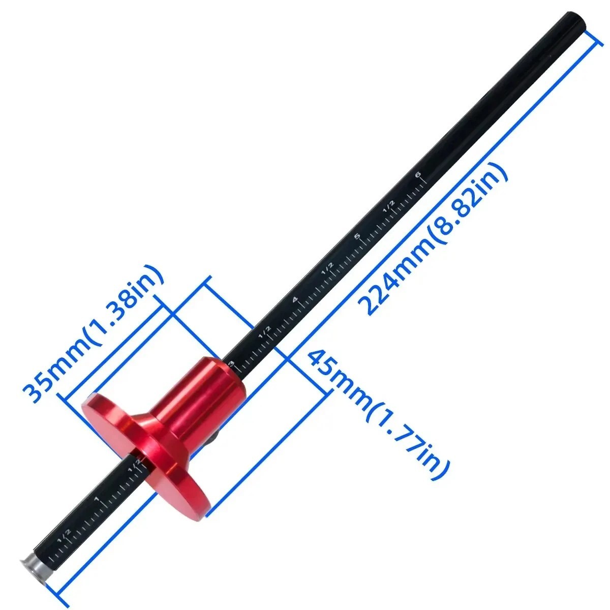 Wheel Marking Gauge Scriber Woodworking Mortise Parallel Scribing Tool New