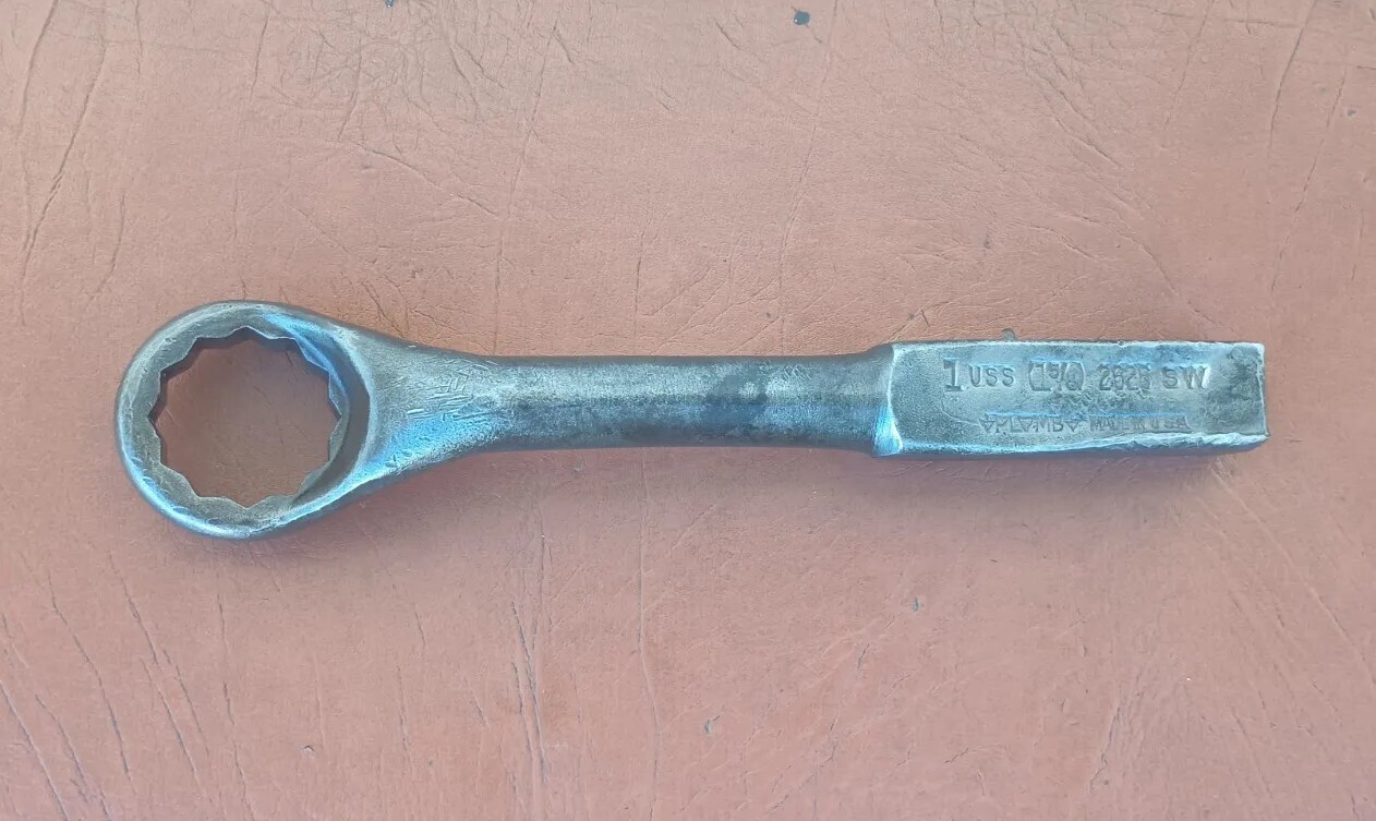 PLOMB 1-5/8″ STRIKER SLUGGER WRENCH 1 USS 2626 SW MADE IN USA 12pt Plomb Plumb
