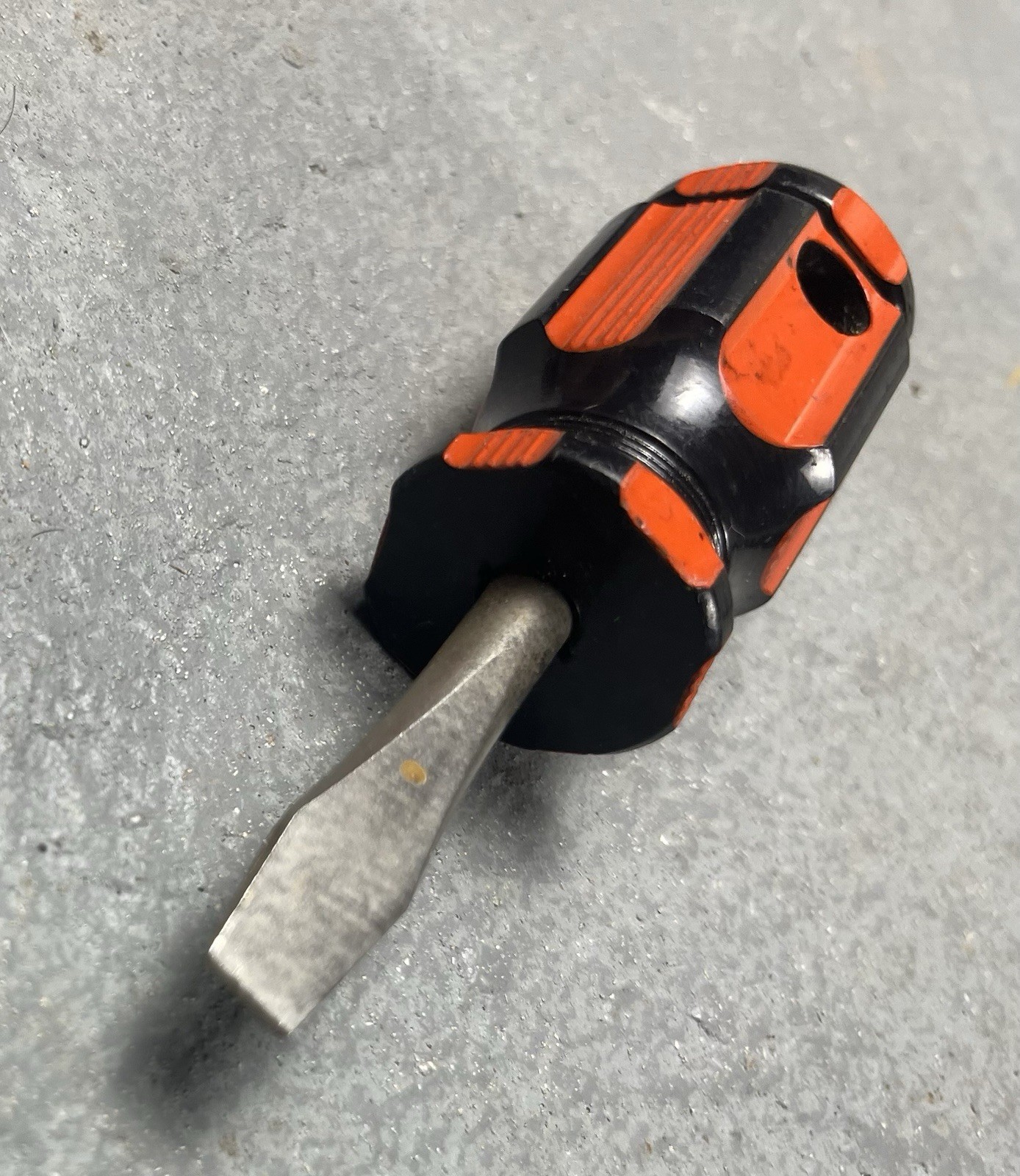 Vintage Stanley Handyman 63-312 USA Stubby Slotted Screwdriver