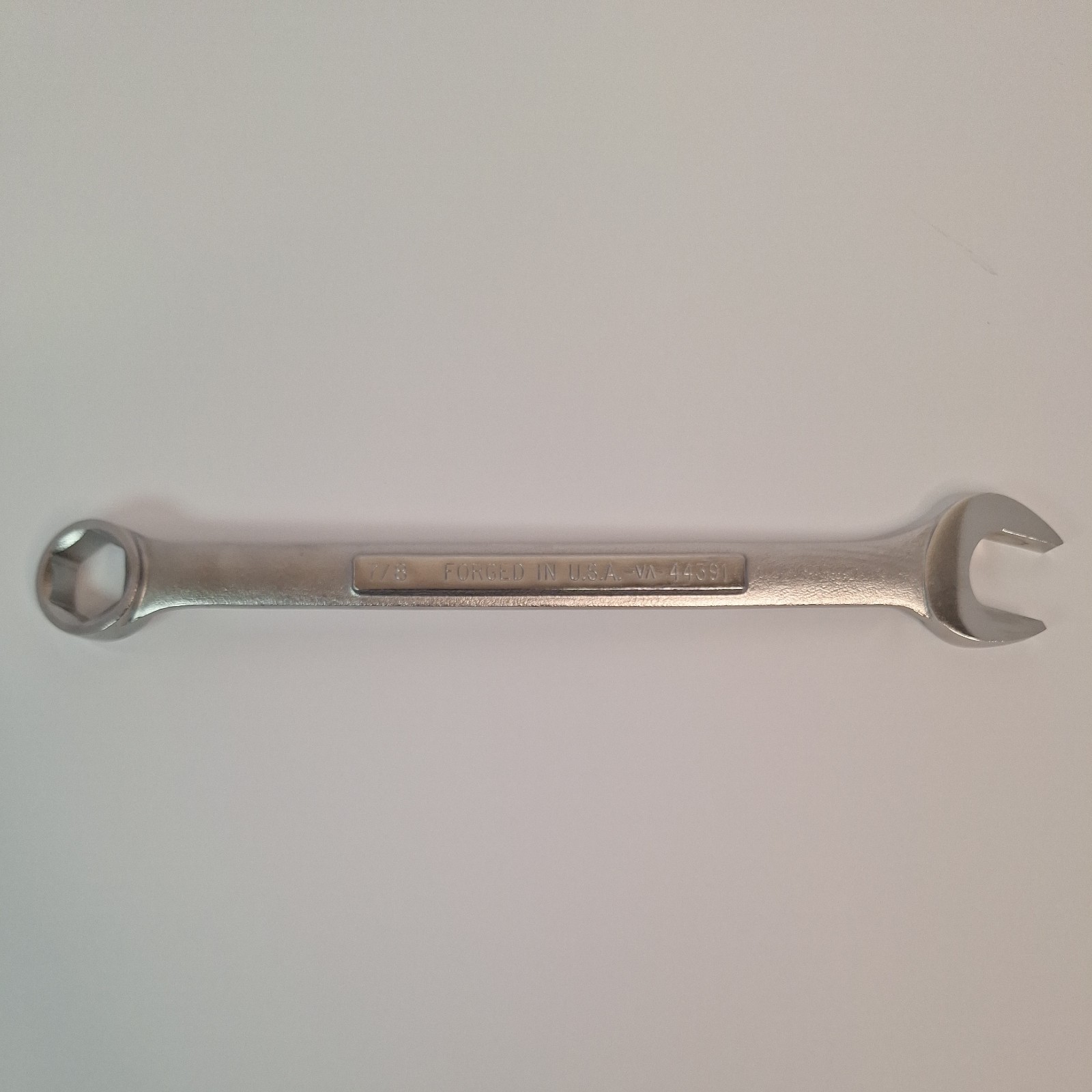 Vintage Craftsman 7/8” 6 Point Combination Wrench -VA- 44391 USA Excellent!(B6)