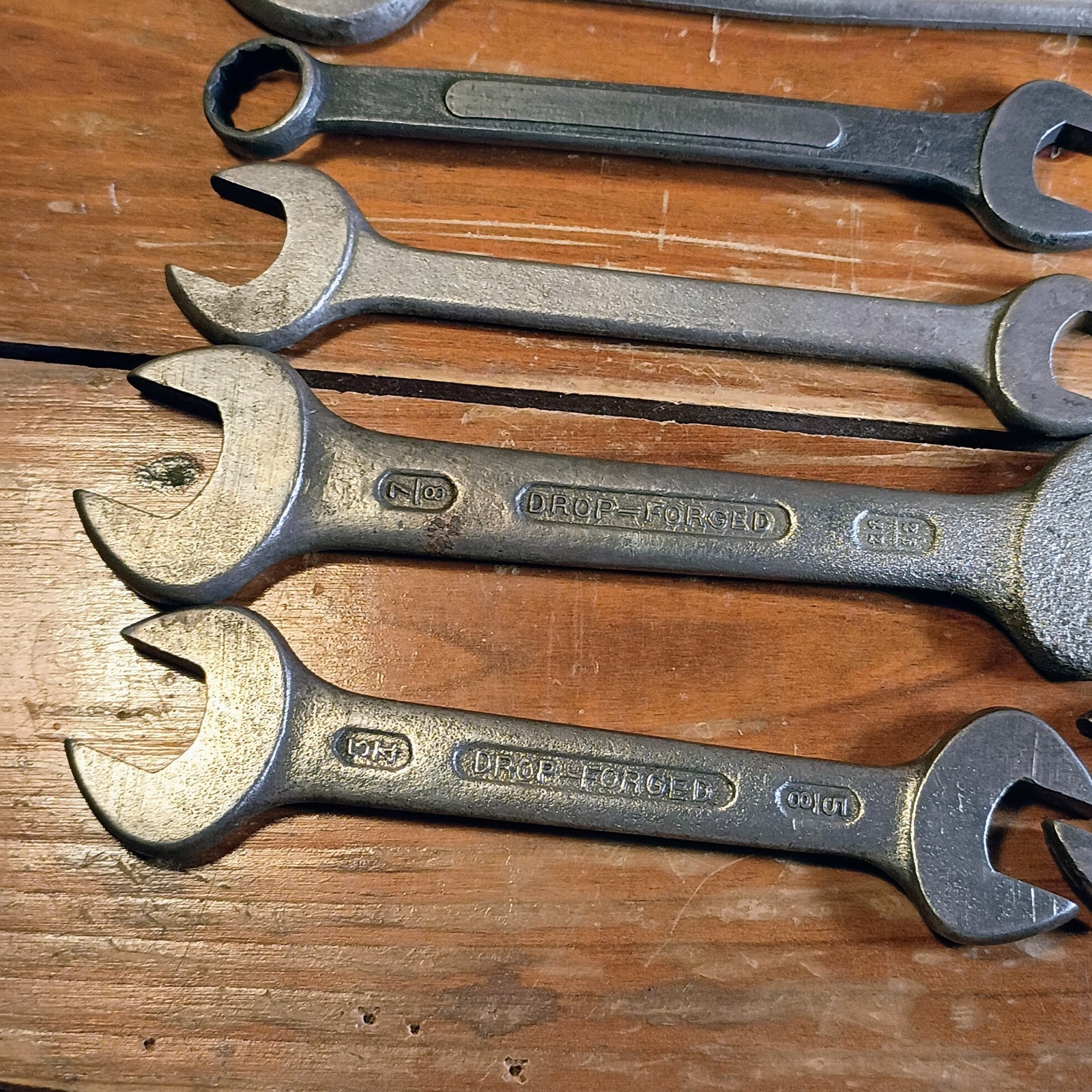 12 Vintage Barcalo Buffalo USA Wrenches Open End Double Box End Combination