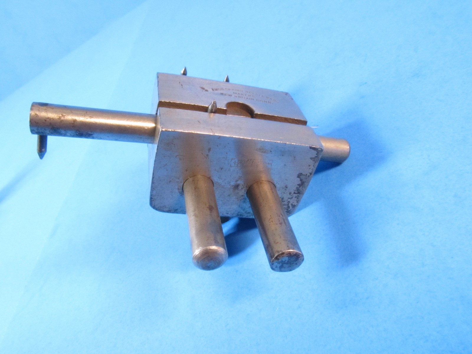 lot 2 C W Reeves triple beam marking gauges both marked but different marks