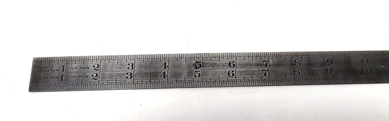 Single and Double Contraction Ruler 24″ No 18 by J Rabone & Sons 1/48 and 1/96