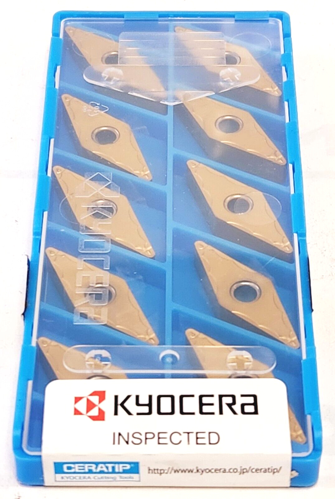 KYOCERA TJL07792 VNMG332GP PV7020 CARBIDE INSERTS (10PC_NEW)
