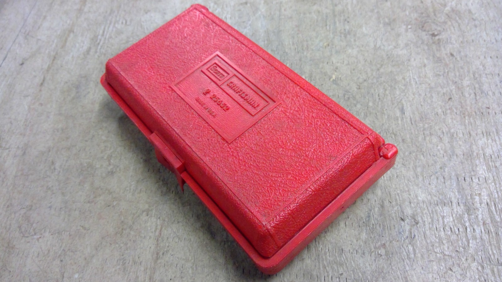 SEARS Craftsman Power Screwdriver Nut Driver Bit Set w/Case USA 9 25652 *READ*