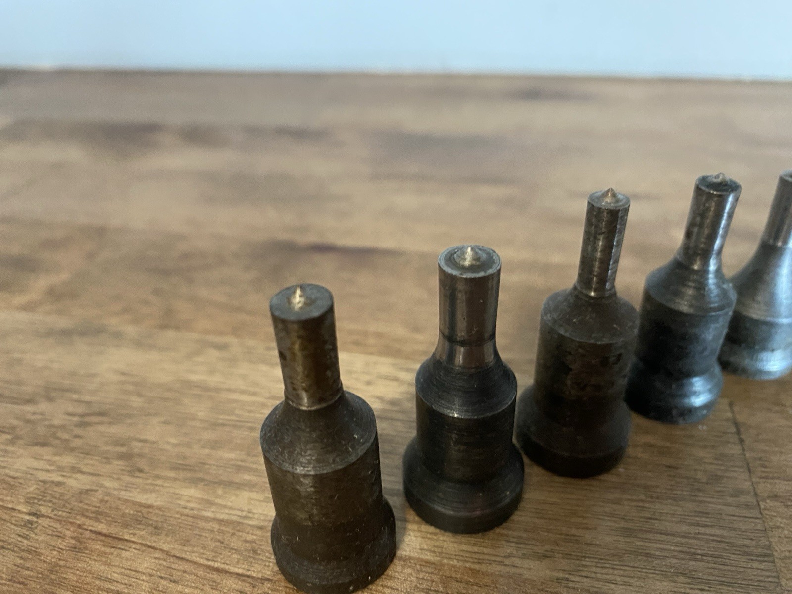Set Of 6 Ironworker punch Pratt & Whitney P & W Company U.S.A Punches